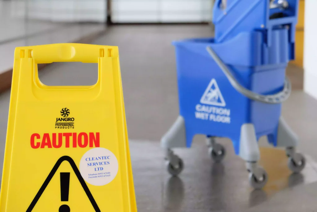 Preventing Slips and Trips with Professional School Cleaning
